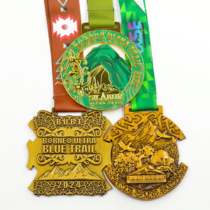 Nhà Máy Tùy Chỉnh Các Loạt Các Đường Mòn Chạy Huy Chương Vàng Kết Hợp Siêu Đường Mòn Chạy Thể Thao Sự Kiện Huy Chương - Product Image 5