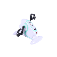 Entrenador Cardiovascular de Alta Eficiencia con Motor Silencioso y Duradero, Mini Bicicleta Estática para Espacios Pequeños, Hogar y Oficina
