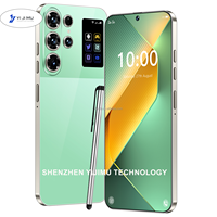 S26 Ultra 16G+1TB Android 15, Teléfono Celular Global 5G de 7.3 Pulgadas, Procesador Deca-Core, Wi-Fi, Reconocimiento de Escenas con IA, Resistente y Duradero