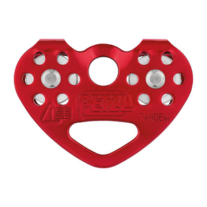 <span class=keywords><strong>PETZL</strong></span> <span class=keywords><strong>TANDEM</strong></span> <span class=keywords><strong>Poulie</strong></span> double utilisée pour traverser des ponts de corde Peut connecter trois serrures simultanément pour une utilisation facile - Product Image 1