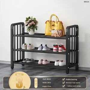 <span class=keywords><strong>Étagère</strong></span> à chaussures en métal personnalisable Cedar Space de <span class=keywords><strong>60</strong></span> <span class=keywords><strong>cm</strong></span>, stable, multi-niveaux, organisateur de rangement, gain de place, pour salon - Product Image 6