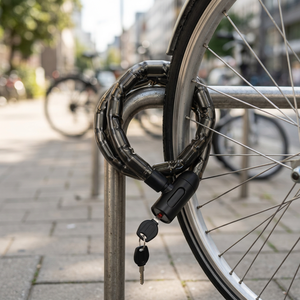Chaîne antivol YH1562 pour vélo, câble <span class=keywords><strong>de</strong></span> sécurité, cadenas à clé pour vélo - Product Image 5