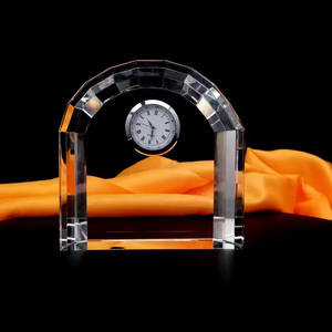 Honor của pha lê sáng tạo tùy chỉnh pha lê vòm đồng hồ nhỏ pha lê bảng đồng hồ - Product Image 5