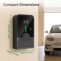 Cargador de Vehículos Eléctricos Tipo 2 Estándar Europeo para Hogar, Trifásico, 11kw y 22kw