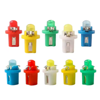 Bombilla LED para Tablero de Instrumentos de Coche, DC 12V, B8.3D, B8.4D, B8.5D, 509T, B8.3, B8.4, B8n.5, Luces de Instrumentos, Lámpara Interior de Cuña, Rojo, Verde