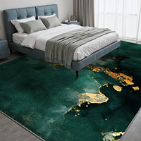 Tapis de camping imprimé en polyester, doux pour les animaux, lavable en machine, antidérapant, séchage rapide, pliable, tapis de voyage, usine OEM ODM