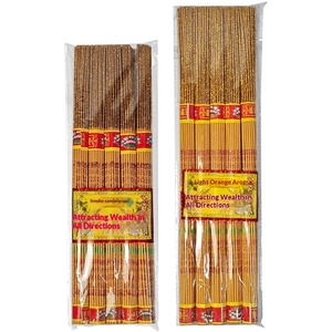 Incenso Dorato 5-in-1 con Design a Piedi, Fatto a Mano in Cina, Lunghezza 32,5 cm, Spessore 3 mm, Incenso per Ricchezza e Divinità in Tutte le Direzioni - Product Image 5