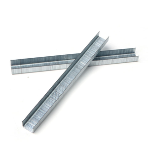 पूर्ण आकार कस्टम धातु 8 मिमी 10 मिमी 12 मिमी 14 स्टेपल न्यूमेटिक नाखून 22 गा 1410 सोफा फर्नीचर औद्योगिक स्टेपल बंदूक - Product Image 5