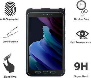 Protecteur d'écran en verre trempé de dureté 9H pour <span class=keywords><strong>Samsung</strong></span> Galaxy Tab Active 3 <span class=keywords><strong>8</strong></span> <span class=keywords><strong>pouces</strong></span> SM-T570/SM-T575/SM-T577 anti-rayures - Product Image 4