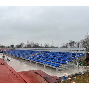 Tribune fixe en métal Yourease Sports, gradins extérieurs toutes saisons pour terrains de football, sièges de banc de stade pour sites sportifs - Product Image 4