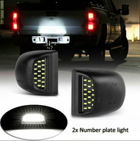 Éclairage de plaque d'immatriculation LED pour Chevy Silverado Suburban 1500HD2500 2001-2014
