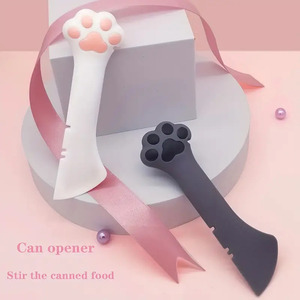 Cuillère en silicone réutilisable pour nourriture en conserve pour chats, outil d'alimentation pour animaux de compagnie - Product Image 3