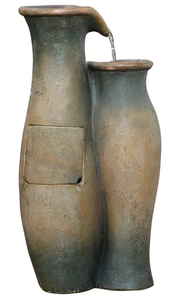 <span class=keywords><strong>Fuente</strong></span> de Resina Escalonada Hecha a Mano Personalizada para Interiores y Exteriores, Jarras de Resina, Adorno de Jardín Artesanal, Decoración <span class=keywords><strong>del</strong></span> Hogar, Conejo Brillante de China - Product Image 4