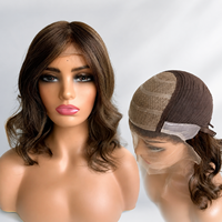 Perruques médicales personnalisées en cheveux humains Qingdao Modern Hair, avec dentelle suisse et silicone, pour patients atteints de cancer