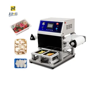 JINYI DQ260T-E Suitable for Multiple Industries automatic mechanical food tray sealing machine automat induct seal