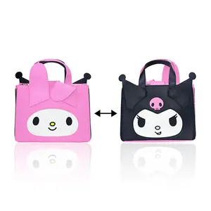 Benim melodi ve Kuromi tersinir Crossbody çanta için çanta