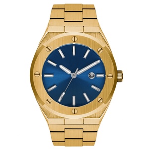 Montres-bracelets pour hommes à faible MOQ, mouvement japonais, boîtier en acier inoxydable, bracelet en acier, quartz, OEM, haute qualité - Product Image 1