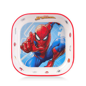 Platos de cena de melamina cuadrados de dos colores de Marvel <span class=keywords><strong>Hero</strong></span> Plato de servir comida de dibujos animados para niños personalizados - Product Image 2