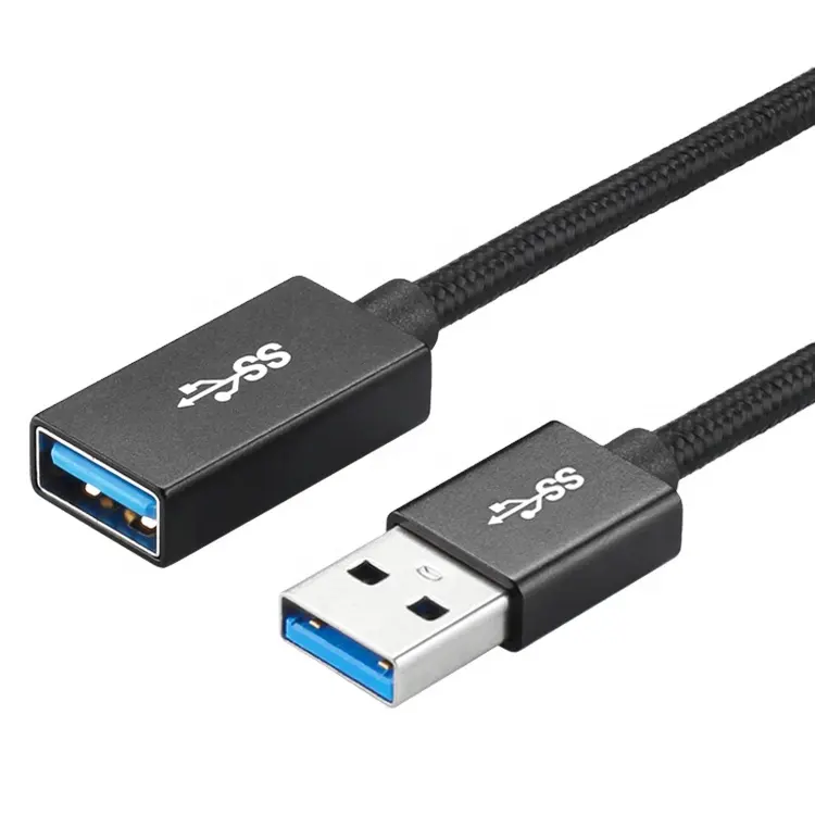 ULT-unite 0.3m 1m USB 3.0 cable Type A Male to Type A Female USB 3.0 Extension Cable