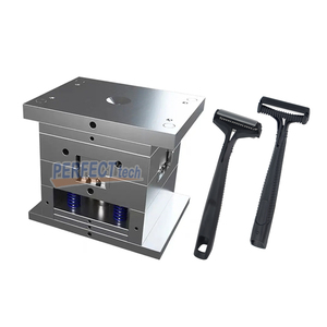 Rasoio di sicurezza per peli del <span class=keywords><strong>corpo</strong></span> a <span class=keywords><strong>lama</strong></span> singola con protezione nera - Product Image 6