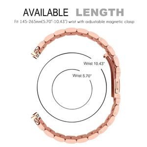 <span class=keywords><strong>Bracelet</strong></span> de montre en acier inoxydable de luxe <span class=keywords><strong>pour</strong></span> <span class=keywords><strong>Apple</strong></span> <span class=keywords><strong>Watch</strong></span> Series 1 2 3 4 5 6 7 8 9 Ultra, <span class=keywords><strong>bracelet</strong></span> de remplacement en métal <span class=keywords><strong>pour</strong></span> montre - Product Image 3