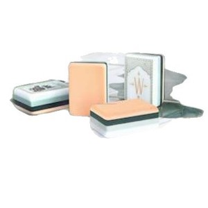 Tuiles de mahjong Yu Jiaqi Orange White Lotus, ensemble de 160 pièces pour jeu à domicile et cadeau - Product Image 4
