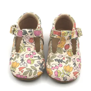 ילדי נעליים סיטונאי מרי ג 'יין מותאם אישית חדש נולד תינוק בנות נעלי Tbar נעליים
