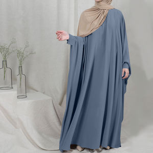 Vente en gros de vêtements musulmans traditionnels EID Dubaï <span class=keywords><strong>Abaya</strong></span> Femmes Robe Musulmane <span class=keywords><strong>Abaya</strong></span> Femmes Robe Musulmane Dames <span class=keywords><strong>Abaya</strong></span> Noir - Product Image 6