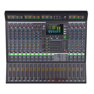 Mezcladora de Audio Profesional AOSHEN de 16 Canales, Consola de Mezclas con Bluetooth/USB Integrado, Reverb, PAD y PFL para Presentaciones en Interiores/Exteriores - Product Image 1