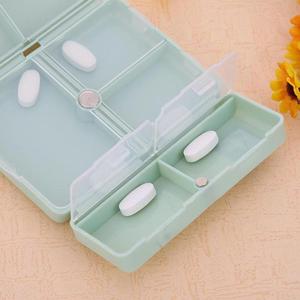 Weekly Pill Box 7 Days Foldable Travel Medicine Holder Pill Box <b>Tablet</b> Storage Case <b>Container</b> Dispenser Organizer Tools - Product Image 3