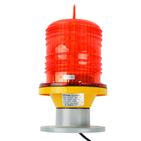 Étanche 220V Intelligent Light-Controlled Aviation Obstruction Navigation Light High-Rise Anti-Poussière Aéroport Clignotant Avertissement