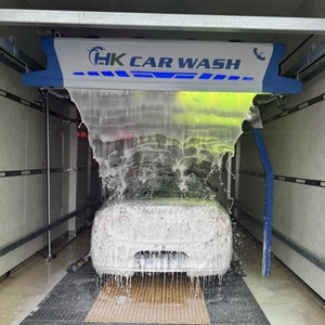 Lavaggio Auto Automatico 360°, Pulisce Tutti i Modelli di Auto Senza Necessità di Spazzolatura Manuale, Pressione dell'Acqua 100-300 bar, Asciugatura 100% - Product Image 1