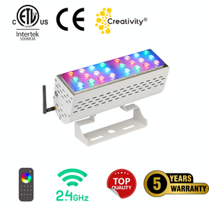 ETL ul được liệt kê 50W 100W 200W 300W <span class=keywords><strong>DMX</strong></span> màu không dây thay đổi ánh sáng ngoài trời IP67 không thấm nước RGB <span class=keywords><strong>RGBW</strong></span> dẫn ánh sáng Lũ lụt. - Product Image 6