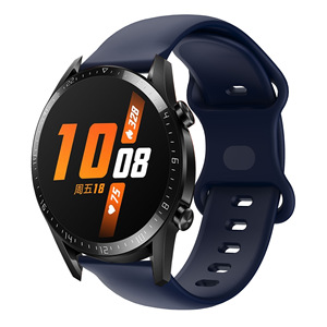 Bandas de reloj de goma de silicona deportivas multicolores personalizadas de 22mm y 20mm para relojes inteligentes Samsung Active2 para <span class=keywords><strong>Huawei</strong></span> GT2/<span class=keywords><strong>GT3</strong></span> <span class=keywords><strong>Pro</strong></span> - Product Image 3