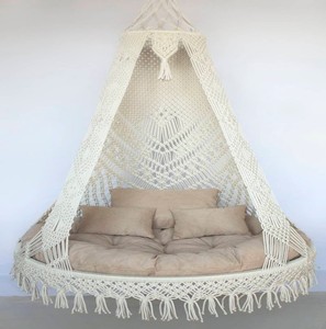 <span class=keywords><strong>Macramé</strong></span> balançoire intérieur Boho Patio adulte <span class=keywords><strong>macramé</strong></span> hamac siège <span class=keywords><strong>suspendu</strong></span> balançoire <span class=keywords><strong>chaise</strong></span> suspendue - Product Image 4