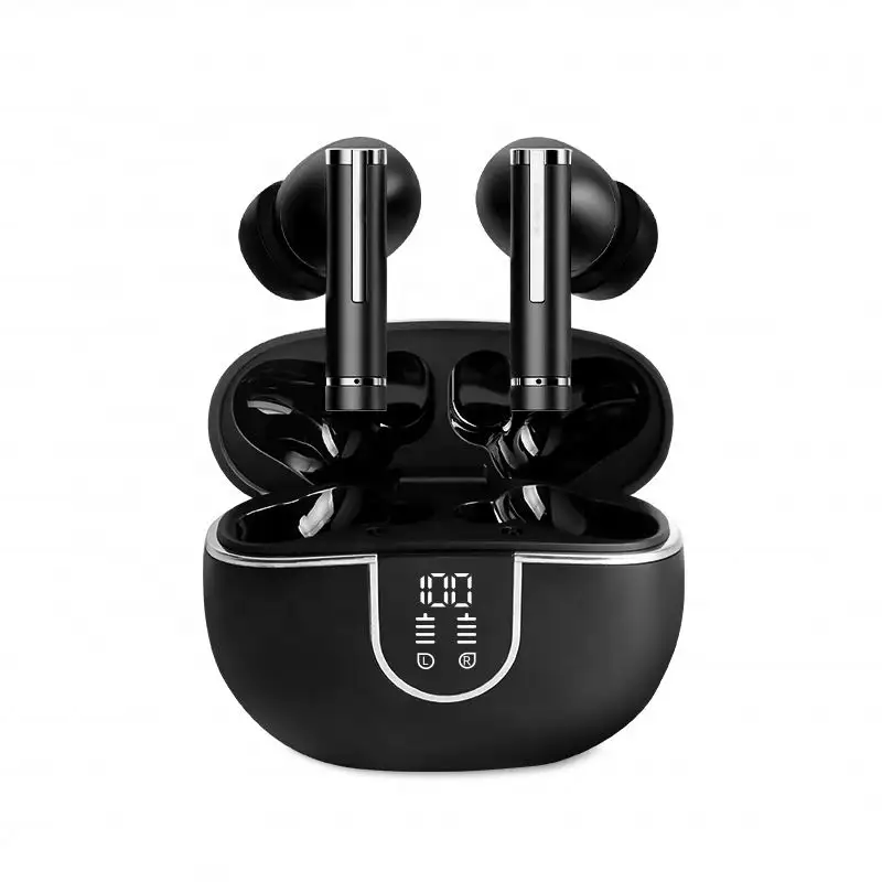 2024 Hot Sell Hang on Ear Style Earbuds Earphone Headphone BT Digital Display True Wireless Mini TWS Headsets Earbuds