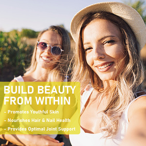 Capsules de collagène végétalien en softgel, marque privée ODM, complément alimentaire, favorise la fonction des articulations, soutient la santé digestive pour les femmes - Product Image 6