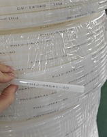 Tube en plastique rigide PA Nylon 6, résistant à l'abrasion, haute pression, hydraulique, pneumatique, de qualité industrielle, pour conduites de câbles