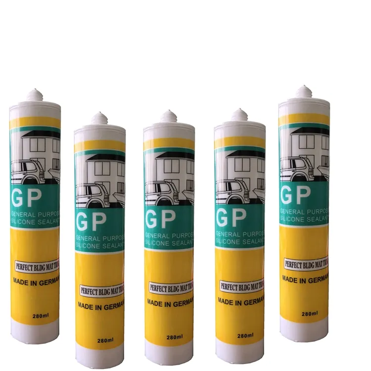 GP Acetoxy acid rtv uv resistant Silicone Sealant for general purpose