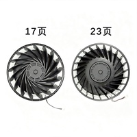 Ventilateur de refroidissement interne filaire 17/23 pales pour console PS5 Playstation 5 – Refroidisseur silencieux de remplacement, accessoires de jeu de rechange