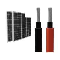 PV-Modell CE für IEC 60227 0,6/1kV 4mm² XLPO Hitzebeständige Ummantelung Verzinntes Kupfer Einadrig Rot Elektrische Leitungen