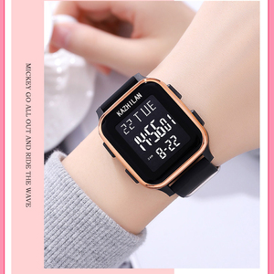 2026 New Women's Sports <b>Digital</b> <b>Watch</b> Simple Stylish Design Stainless Steel Case Long Battery Life - Product Image 4