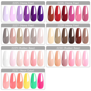 Kit <span class=keywords><strong>de</strong></span> 6 Piezas <span class=keywords><strong>de</strong></span> Esmalte <span class=keywords><strong>de</strong></span> <span class=keywords><strong>Uñas</strong></span> en Gel Venalisa <span class=keywords><strong>Color</strong></span> Rojo para Manicura DIY, Kit <span class=keywords><strong>de</strong></span> Inicio para <span class=keywords><strong>Uñas</strong></span> Francesas, Esmalte <span class=keywords><strong>de</strong></span> <span class=keywords><strong>Uñas</strong></span> en Gel <span class=keywords><strong>Color</strong></span> Nude Natural, Regalo - Product Image 6