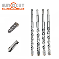 Foret à béton Eurocut en carbure de tungstène 5 mm SDS Plus pour le perçage de pierre dure et de maçonnerie