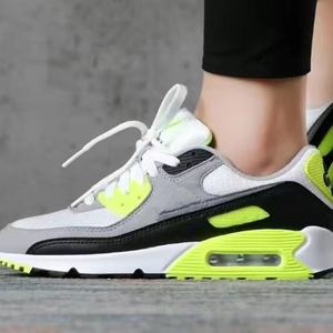 Chaussures de sport décontractées pour hommes et femmes, respirantes, en mesh, de haute qualité, vente en gros, <span class=keywords><strong>Max</strong></span> <span class=keywords><strong>90</strong></span>, chaussures de course, chaussures à coussin d'<span class=keywords><strong>air</strong></span> - Product Image 3