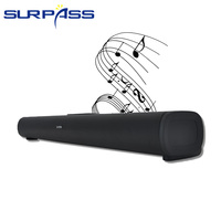 Système Home Cinéma Mini SP-S20L sans fil avec barre de son Bluetooth pour TV et caisson de basses – Barre de son musicale Bluetooth
