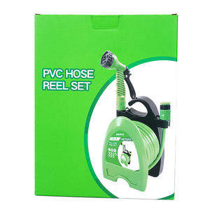Il Mini stoccaggio portatile del PVC può stare in piedi o appendere il <span class=keywords><strong>tubo</strong></span> flessibile dell'acqua del <span class=keywords><strong>tubo</strong></span> dell'acqua del <span class=keywords><strong>giardino</strong></span> della ruota dell'acqua del <span class=keywords><strong>giardino</strong></span> ed il Set della pistola - Product Image 1