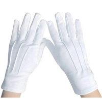 Gants maçonniques en coton 100% avec logo personnalisé imprimé, pour un usage quotidien et les cérémonies, confort quatre saisons