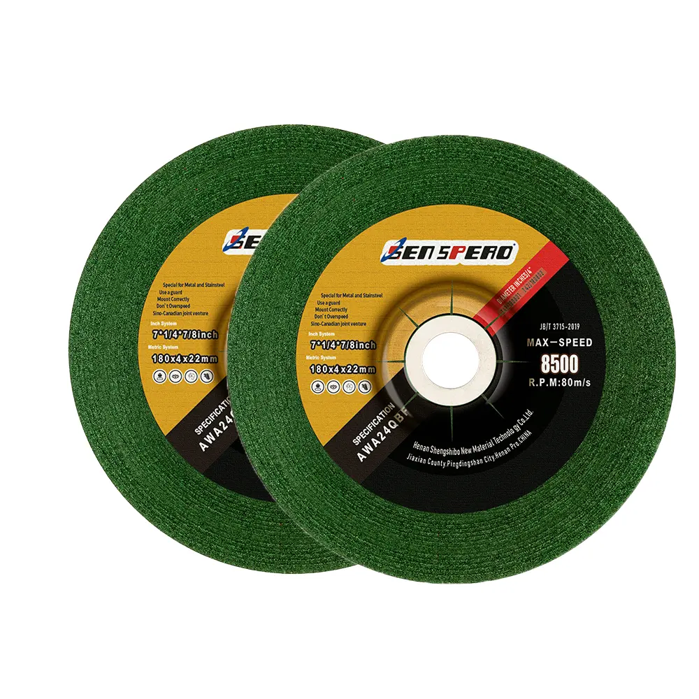 Grinding wheel 180x4x22mm 7" High Quality Chinese factory Abrasive Tools with wholesale price For iron/SS grinding