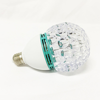 Ampoule LED RGB à rotation automatique colorée, lumières de projection intelligentes pour fête, discothèque, DJ avec télécommande, indice de protection IP33